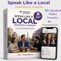 Speak Like a Local: Argentina & Uruguay (A1 Kit)