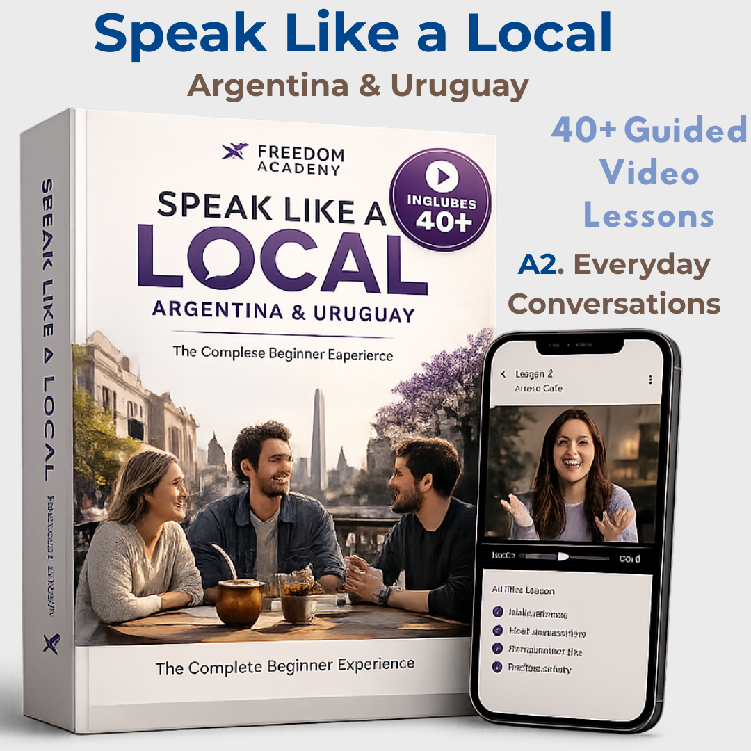 Speak Like a Local: Argentina & Uruguay (A2 Kit)