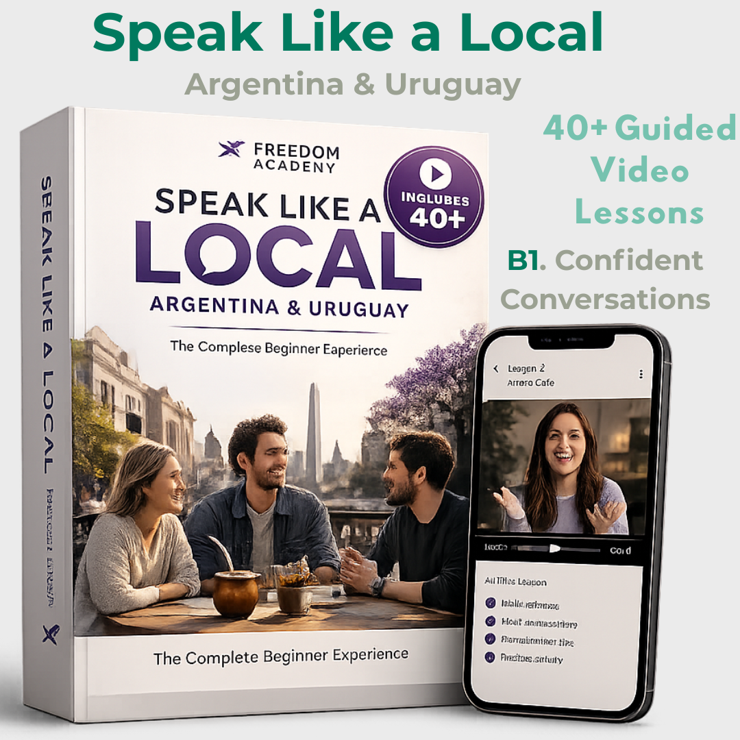 Speak Like a Local: Argentina & Uruguay (B1 Kit)