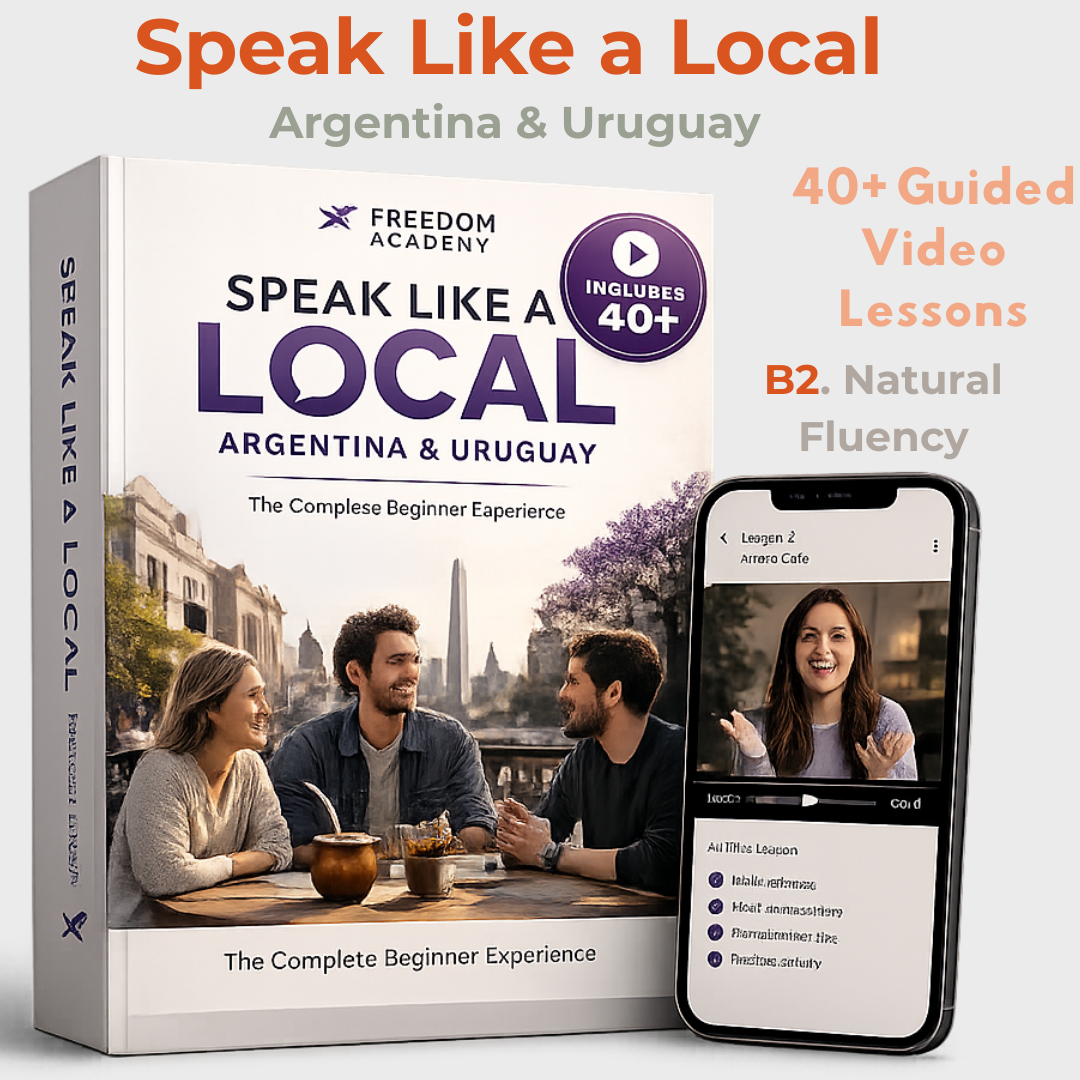 Speak Like a Local: Argentina & Uruguay (B2 Kit)